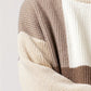 Penelope – lässiger Kontrast-Thermopullover für Damen