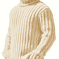 Anthony – einfarbiger rollkragenpullover für herren