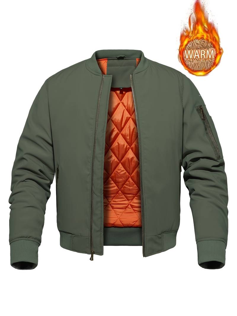 Robert – klassische bomberjacke für herren