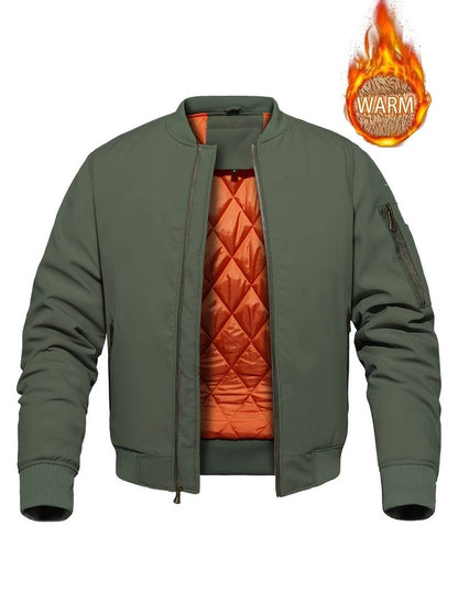Robert – klassische bomberjacke für herren