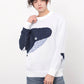 Ignatius – pullover im cartoon-wal-design