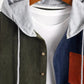 Thaddeus – mehrfarbiger pullover mit kapuze