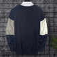 Dexter – farbblockpullover für männer