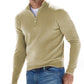Jaxton – herrenpullover mit viertelreibverschluss