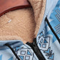 David – warme, mit fleece gefütterte jacke mit kapuze