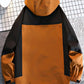 Nicholas – wasserdichte winterjacke in farbblockoptik für herren