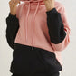 Savannah – farbblock-hoodie für damen
