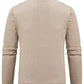 Tom Polo - stylischer zipper-pullover für herren (italienisches design)