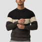Indicode Herren Dean Pullover mit Ripp-Bündchen & Rundhals-Ausschnitt - INDICODE