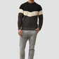 Indicode Herren Dean Pullover mit Ripp-Bündchen & Rundhals-Ausschnitt - INDICODE