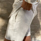 Niilo - oatmeal leinenshorts