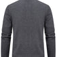 Tom Polo - stylischer zipper-pullover für herren (italienisches design)