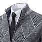 Tom polo - Stylischer Zipper-Strickpullover für Herren (italienisches Design)