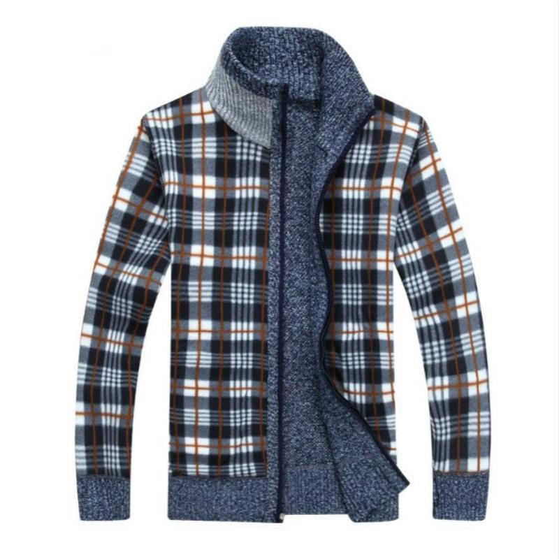 LUKEN - Superdicke, mit Vlies gefütterte Strickjacke