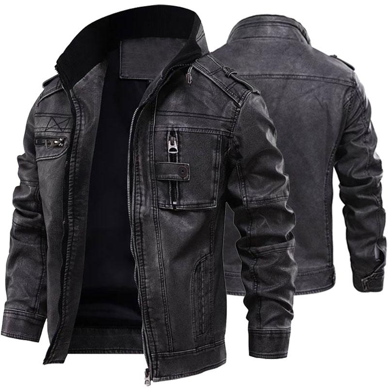 Magnus - elegante lederjacke für den herbst