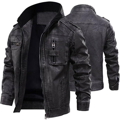 Magnus - elegante lederjacke für den herbst