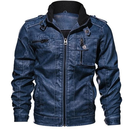 Magnus - elegante lederjacke für den herbst
