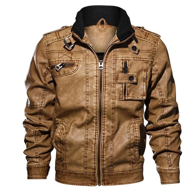 Magnus - elegante lederjacke für den herbst
