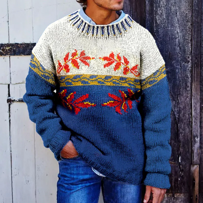 Rhys – isländischer vintage-pullover
