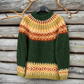 Ryan – warmer vintage-pullover mit rundhalsausschnitt