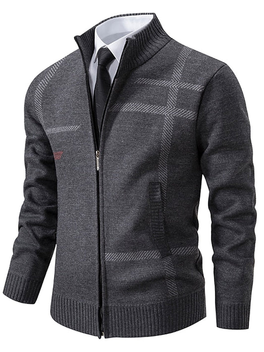 Tom Polo - stylischer zipper-pullover für herren (italienisches design)