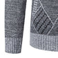 Tom polo - Stylischer Zipper-Strickpullover für Herren (italienisches Design)
